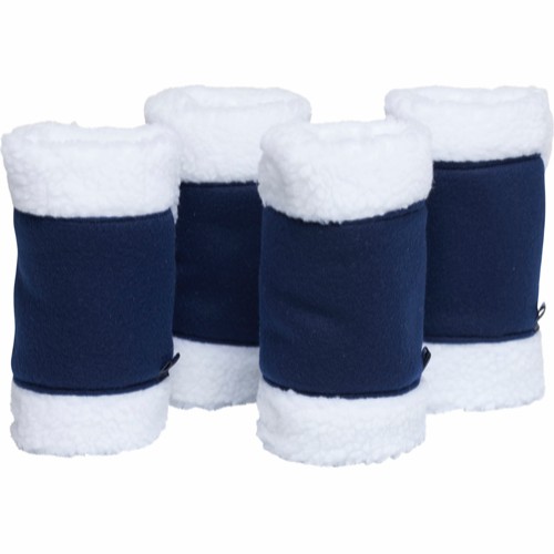 Weihnachts- Bandagen 4er-Set navy