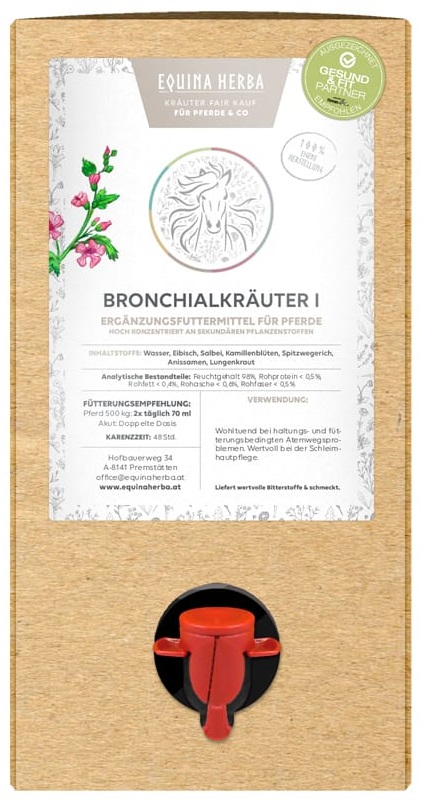 Equina Herba Bronchialflüssigkräuter 1 Bag in Box 1,5L