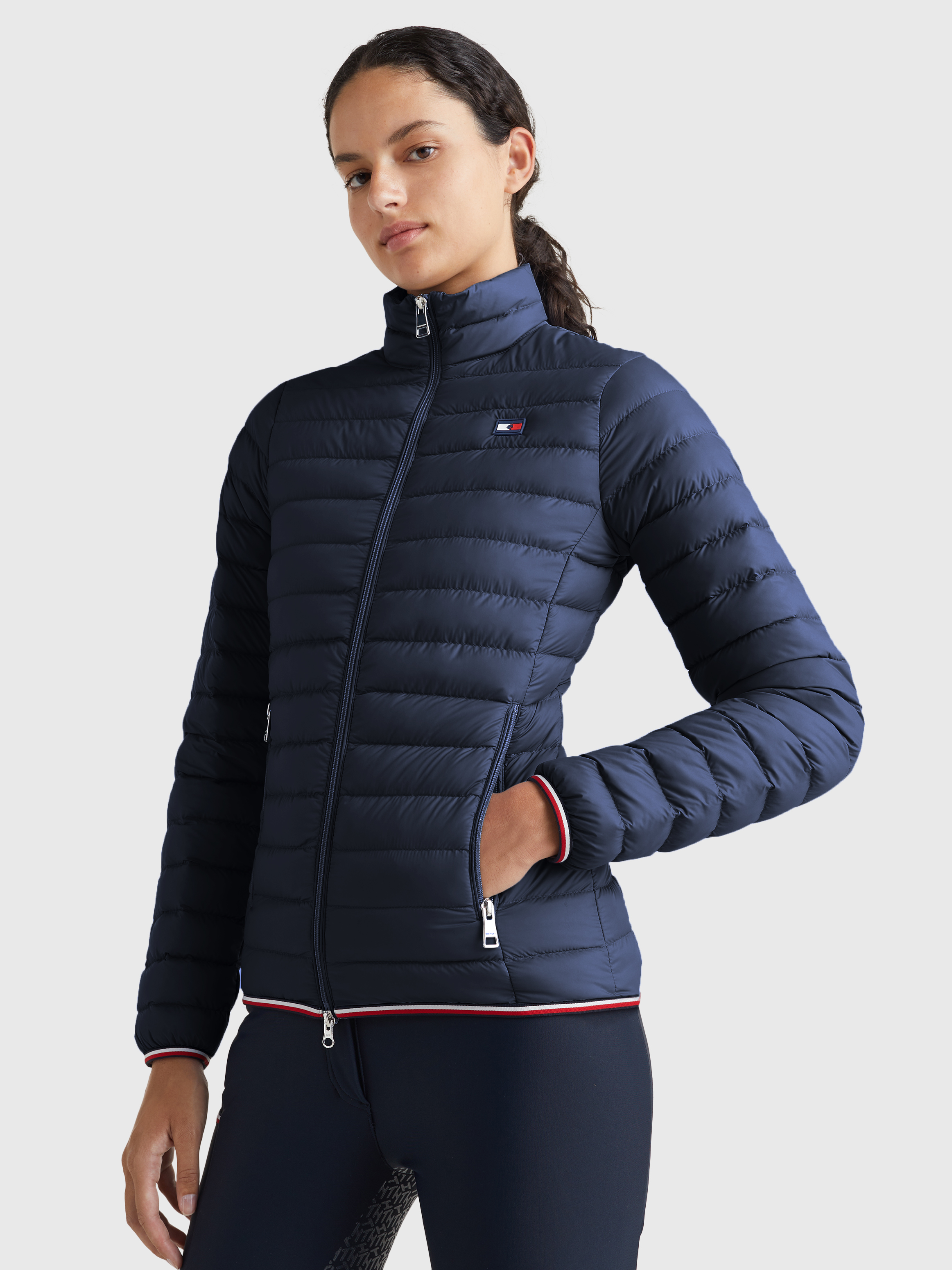 Hilfiger Leichte Re-Down Jacke Damen