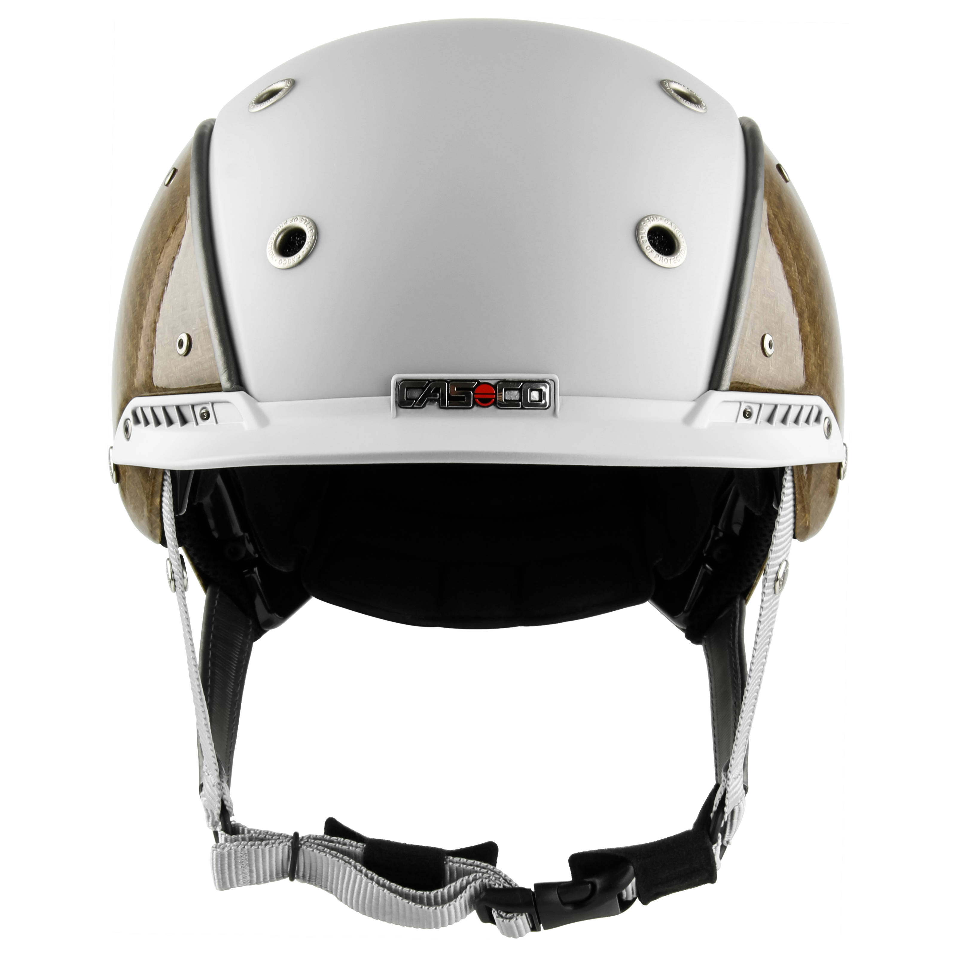 Casco Champ-3 Flachsfaser weiß-grau