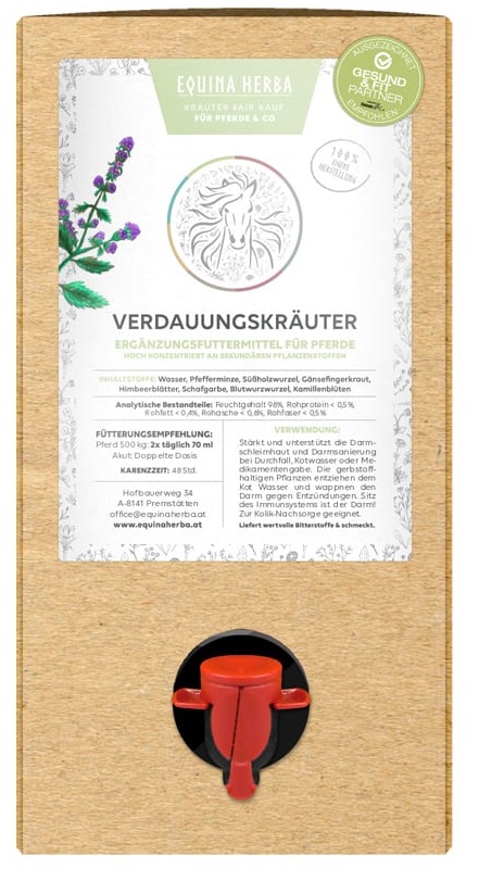 Equina Herba Verdauungsflüssigkräuter 1,5L Bag in Box