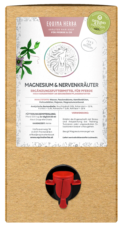 Equina Herba Magnesium & Flüssigkräuter 1,5L Bag in Box