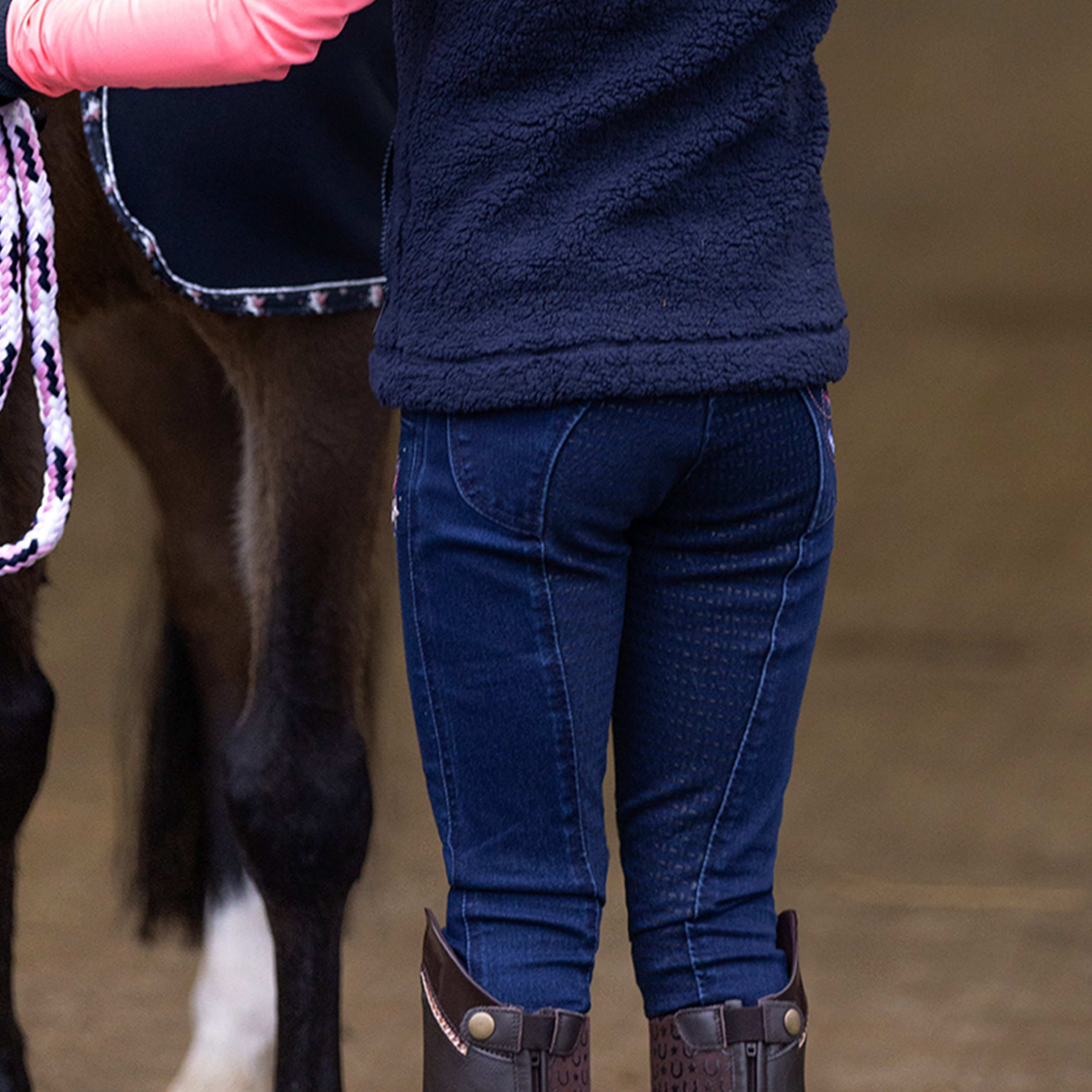 Kids Reithose Denim IRHDemi