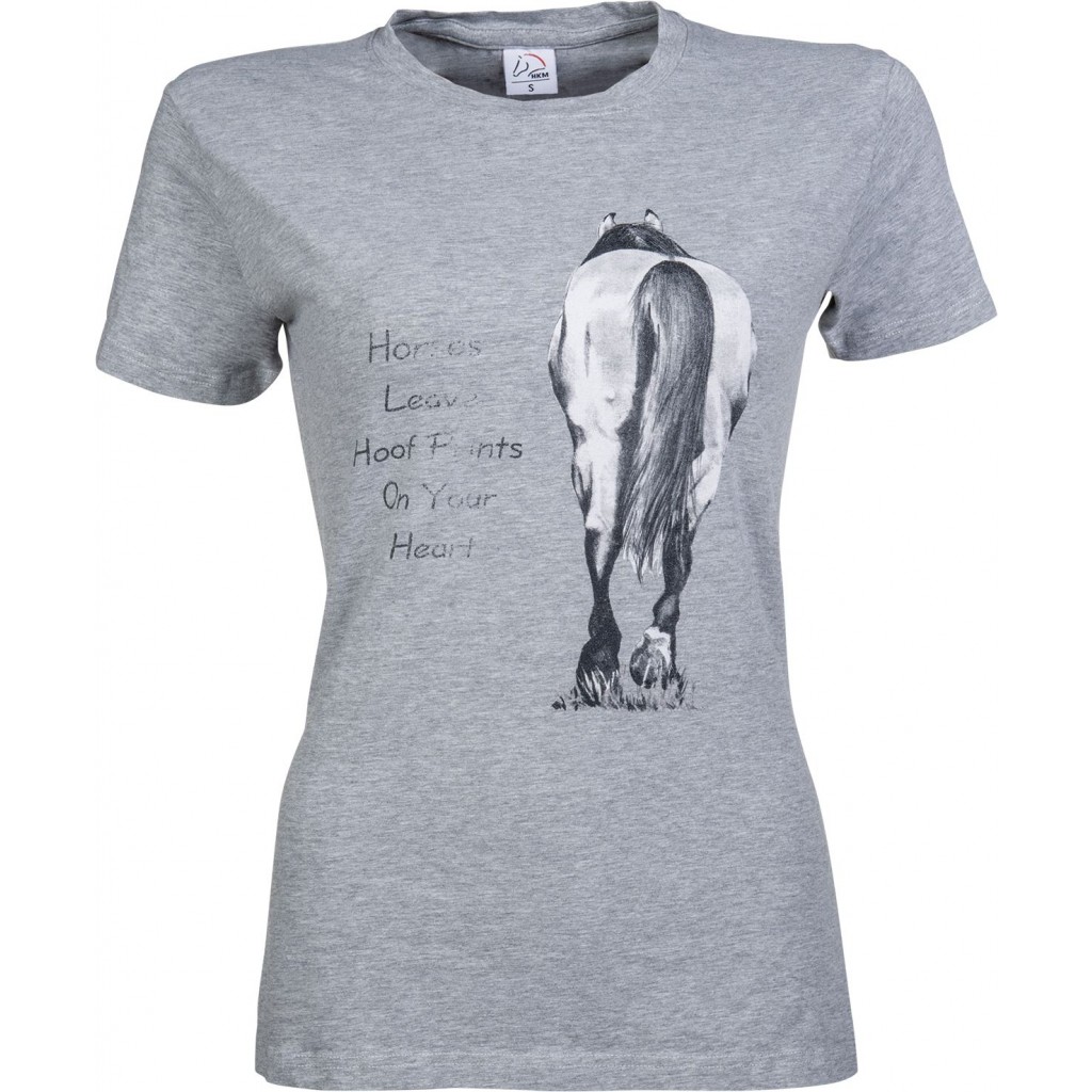Damen T-Shirt Horses Leave Hoofprints