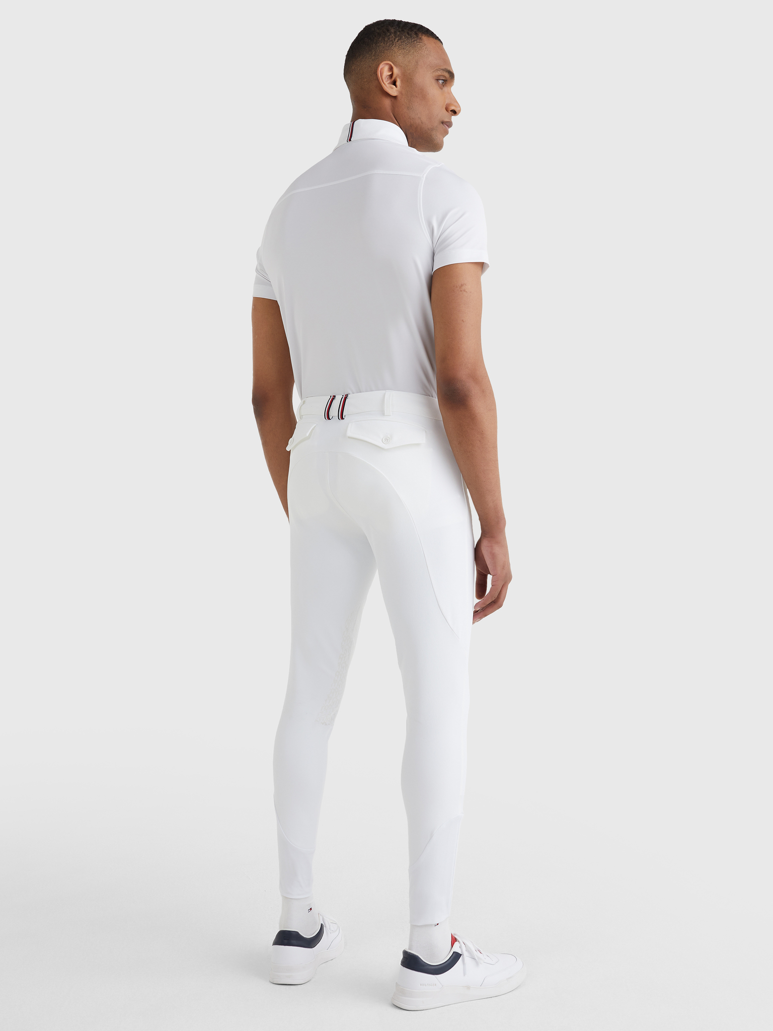 Herren Reithose Kniegrip Performance optic white