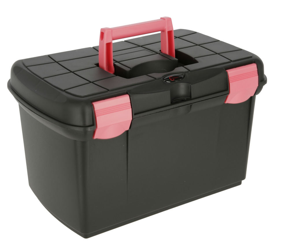 Putzbox Arrezzo schwarz/fuchsia