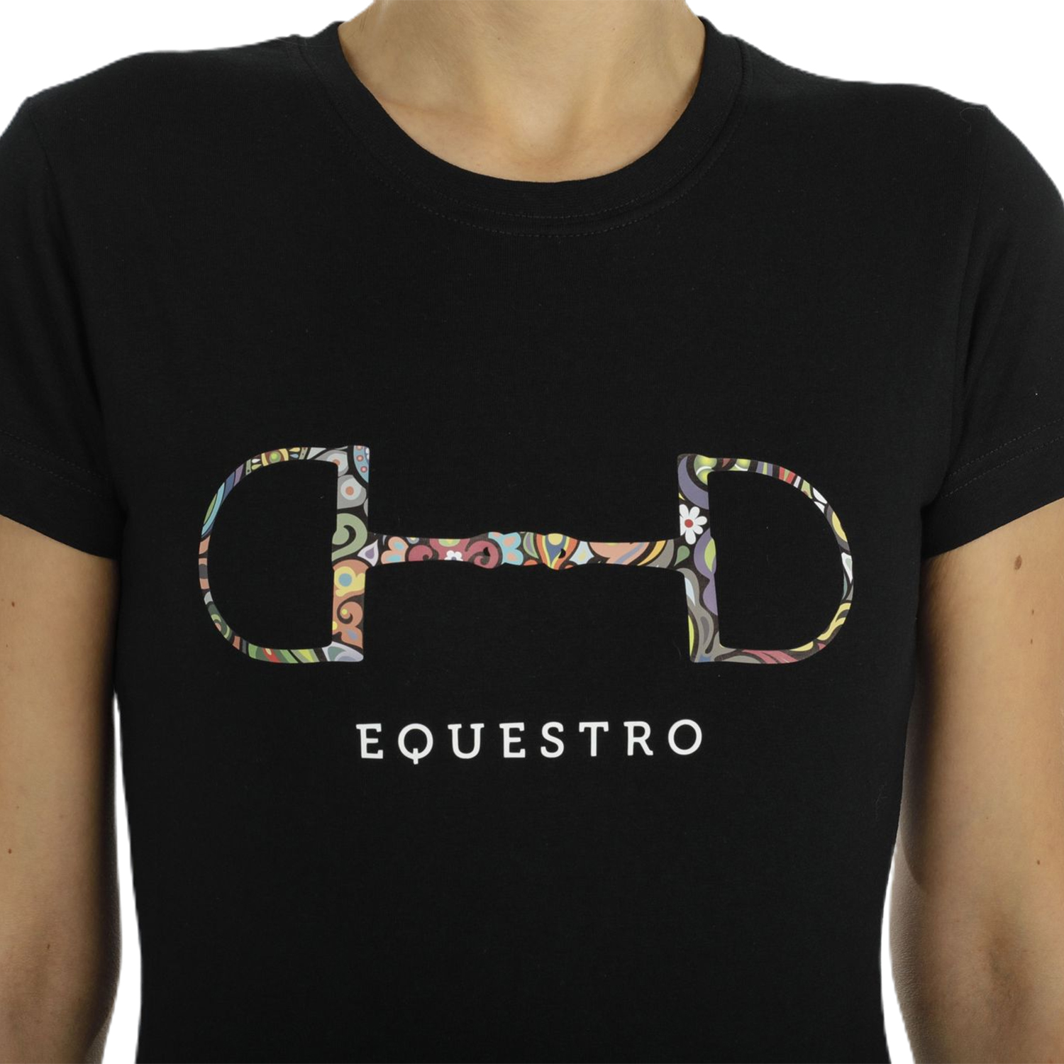 Damen T-Shirt Filetto Equestro 
