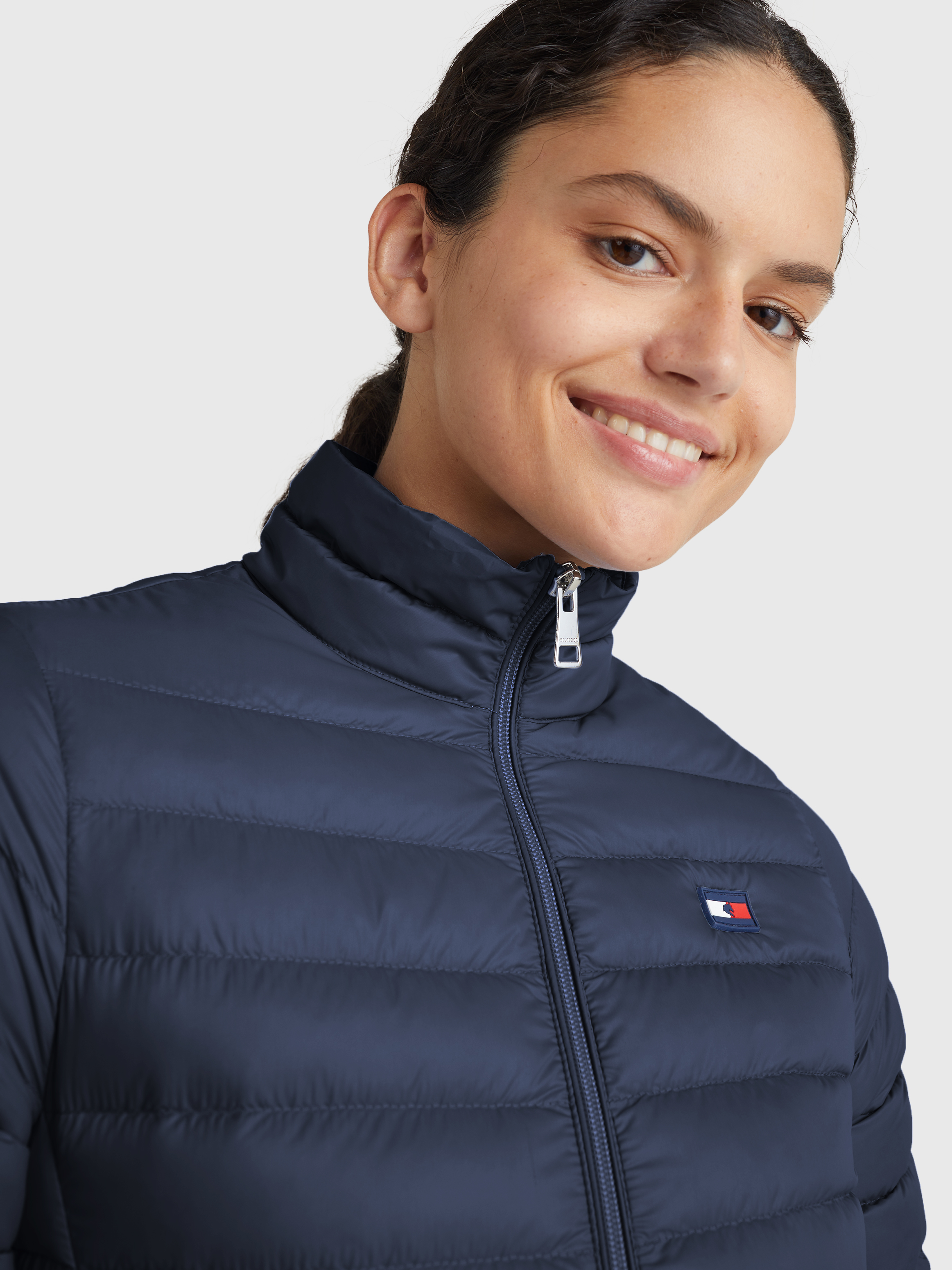 Hilfiger Leichte Re-Down Jacke Damen