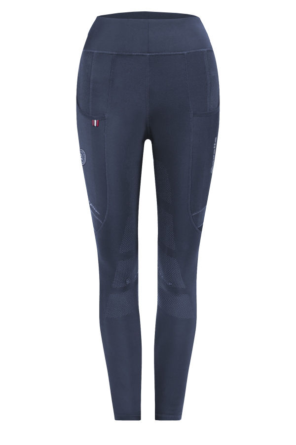 Winter-Reitleggings Damen Lin Grip Cavallo