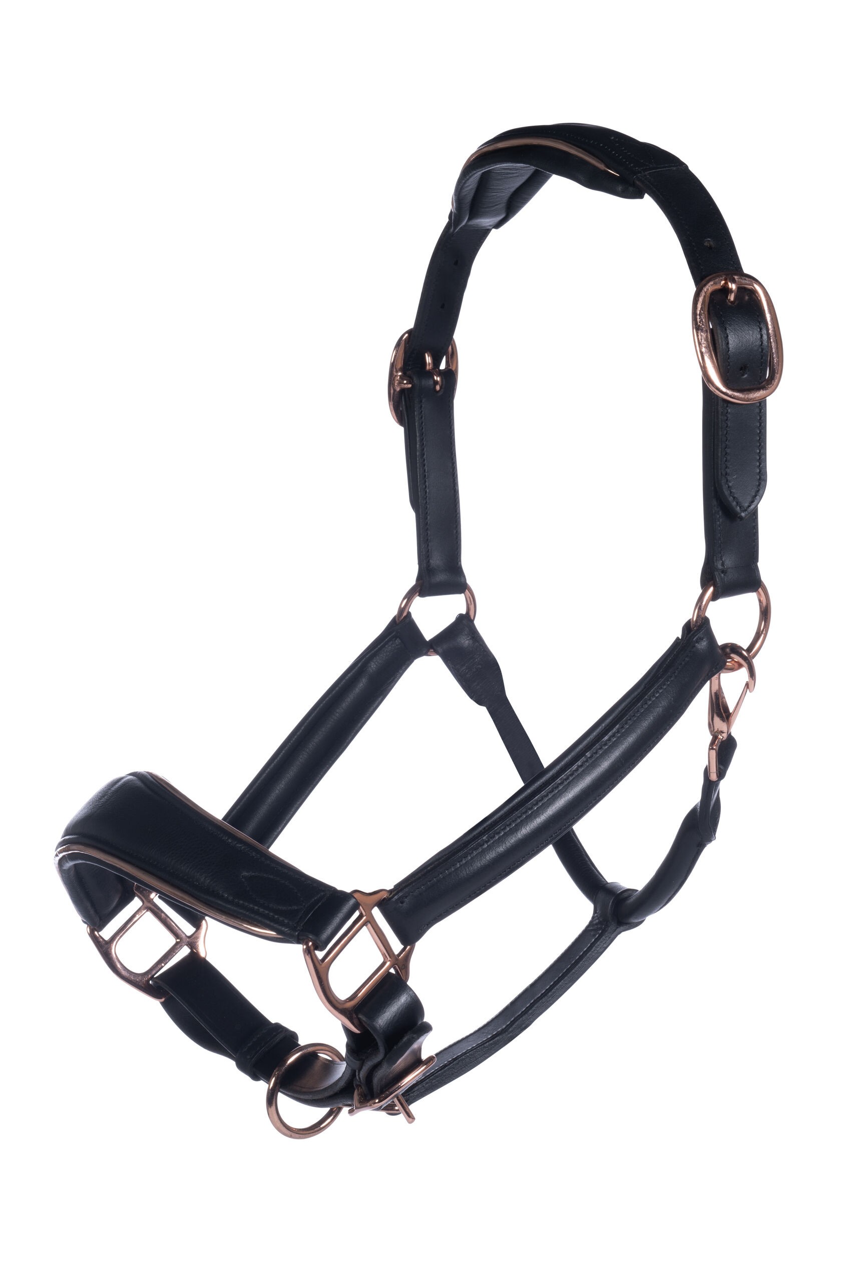 HKM Lederhalfter Rosegold