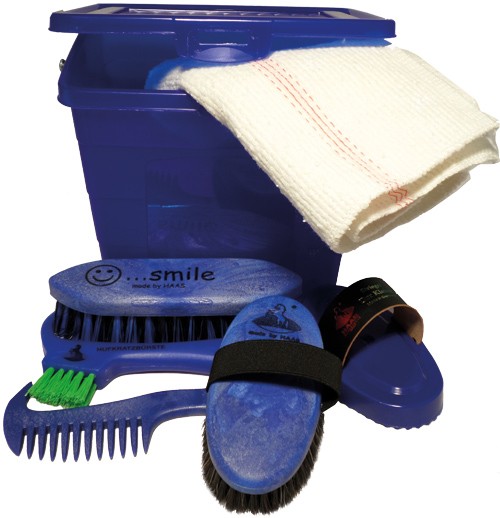 Haas Kinder- Putzbox blau