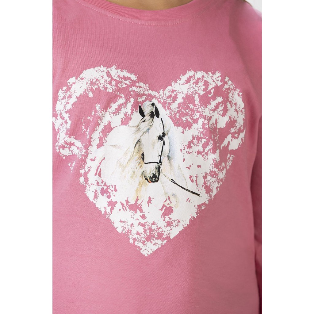 Kinder T-Shirt Horse Spirit Langarm