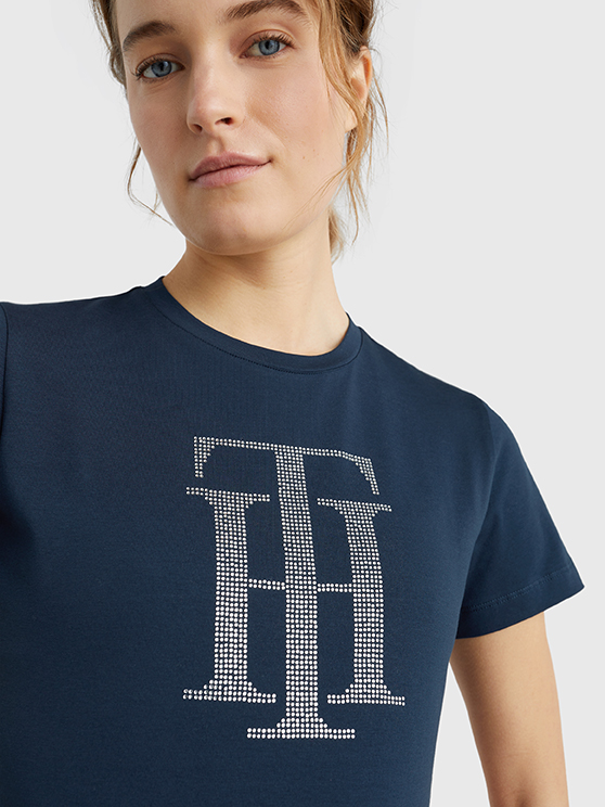 Article-24321f90-263e-4653-bf31-952abc69a3a5_TH07WSST205-004_2.jpg T-Shirt TH Strass Logo