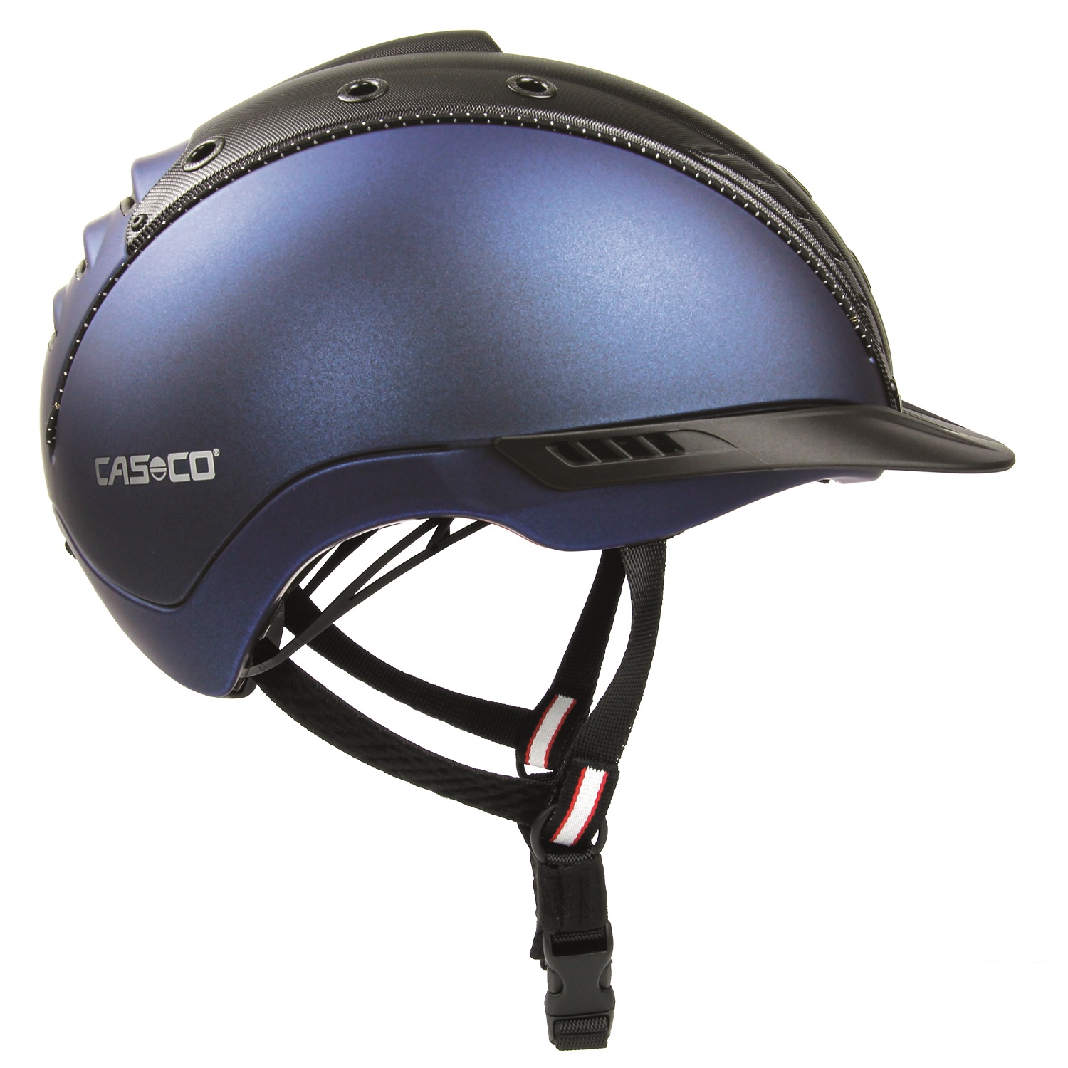 Casco Mistrall 2 Edition blau-schwarz Struktur