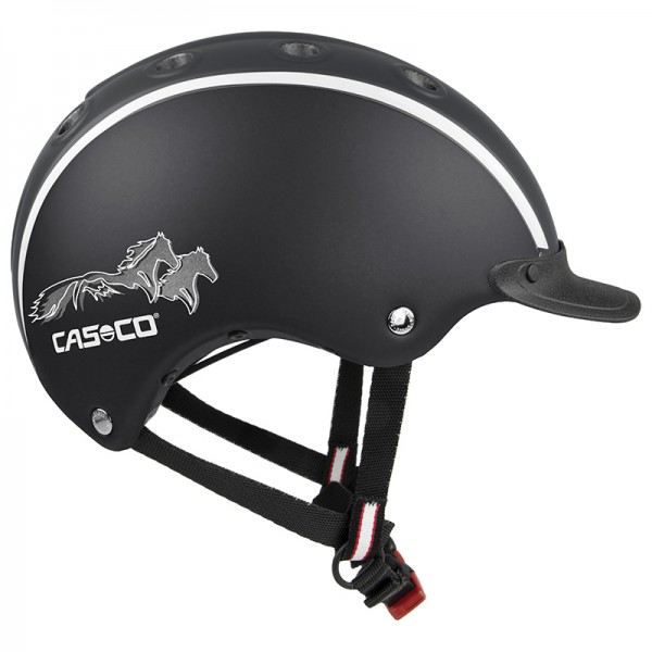 Reithelm Casco Choice schwarz matt