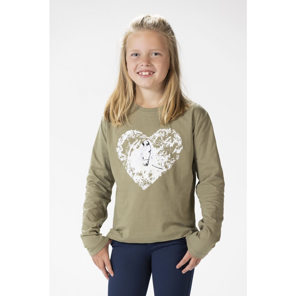 Kinder T-Shirt Horse Spirit Langarm