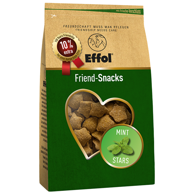 Effol Friend-Snacks Mint Stars 550g