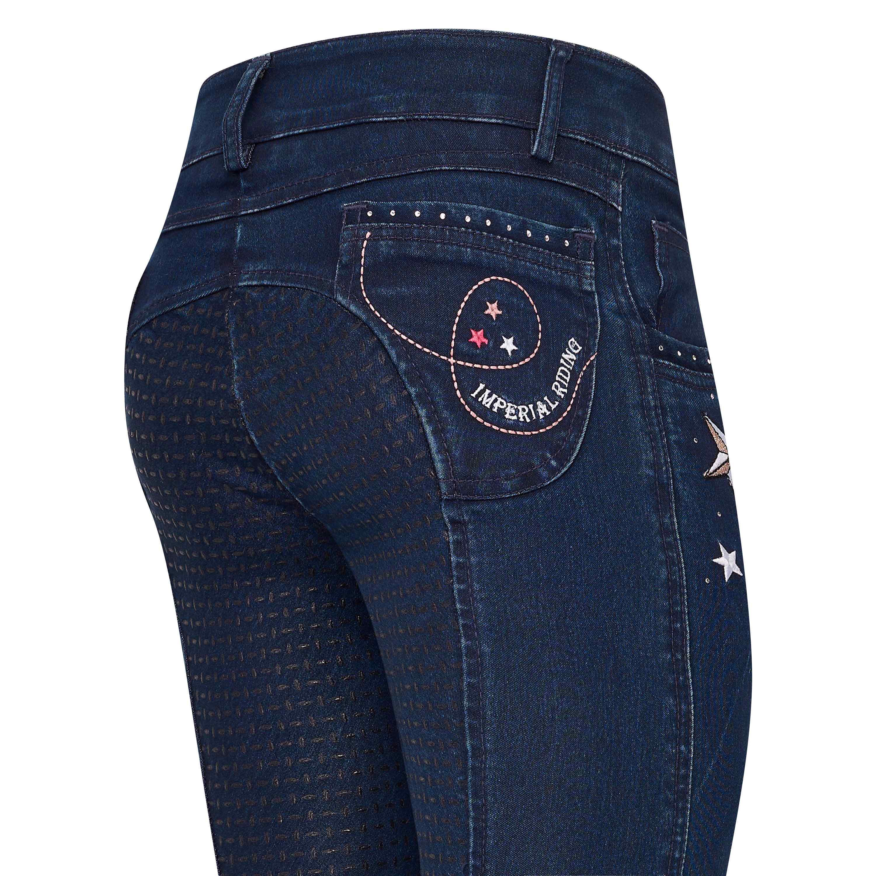 Kids Reithose Denim IRHDemi