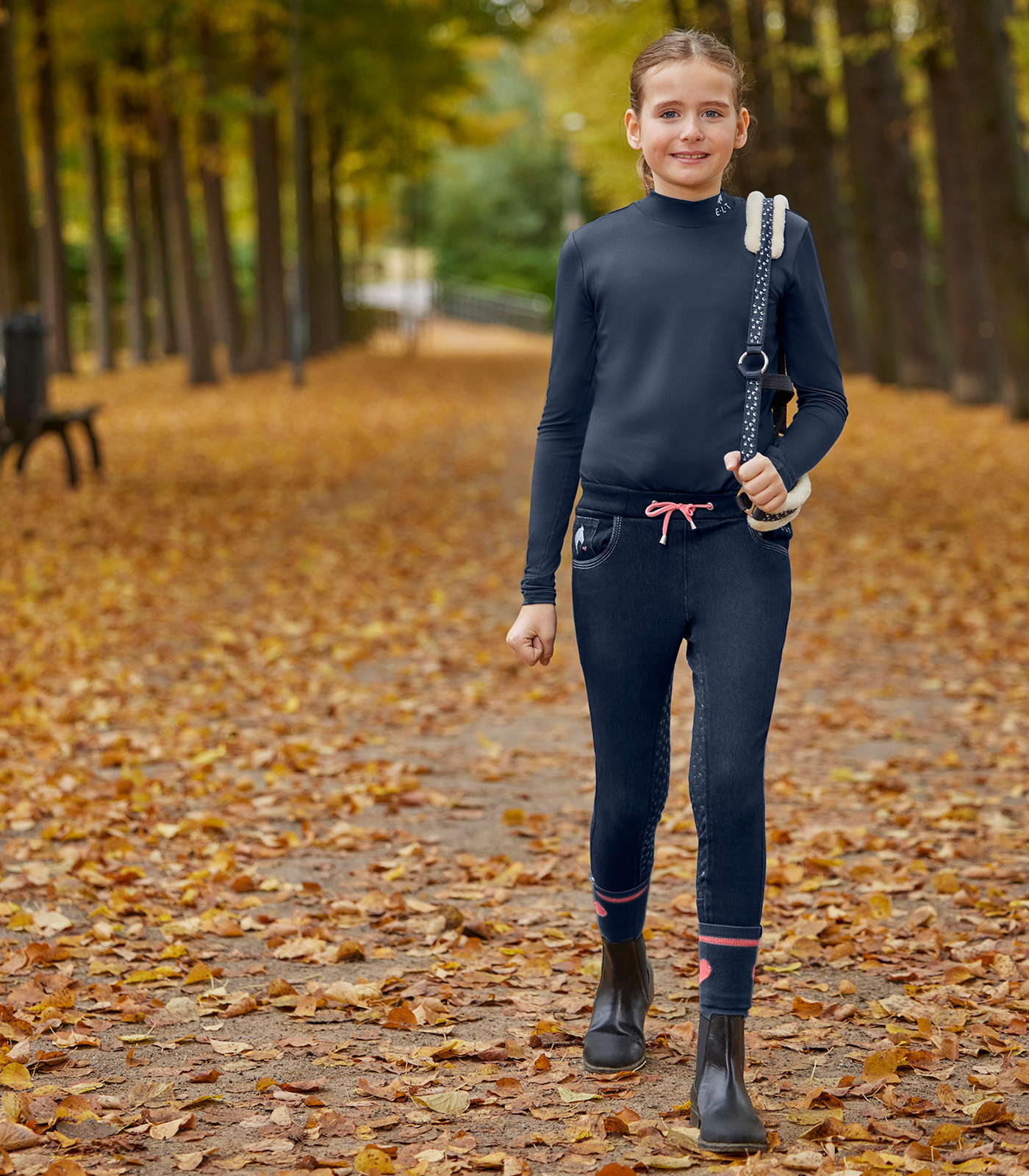Jeansreitleggings Lucky Lia, Kids