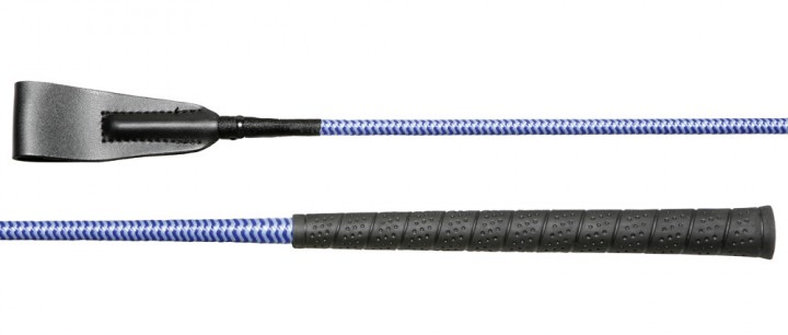 Döbert Springstock, Garn besponnen, PVC-Griff, Lederklappe