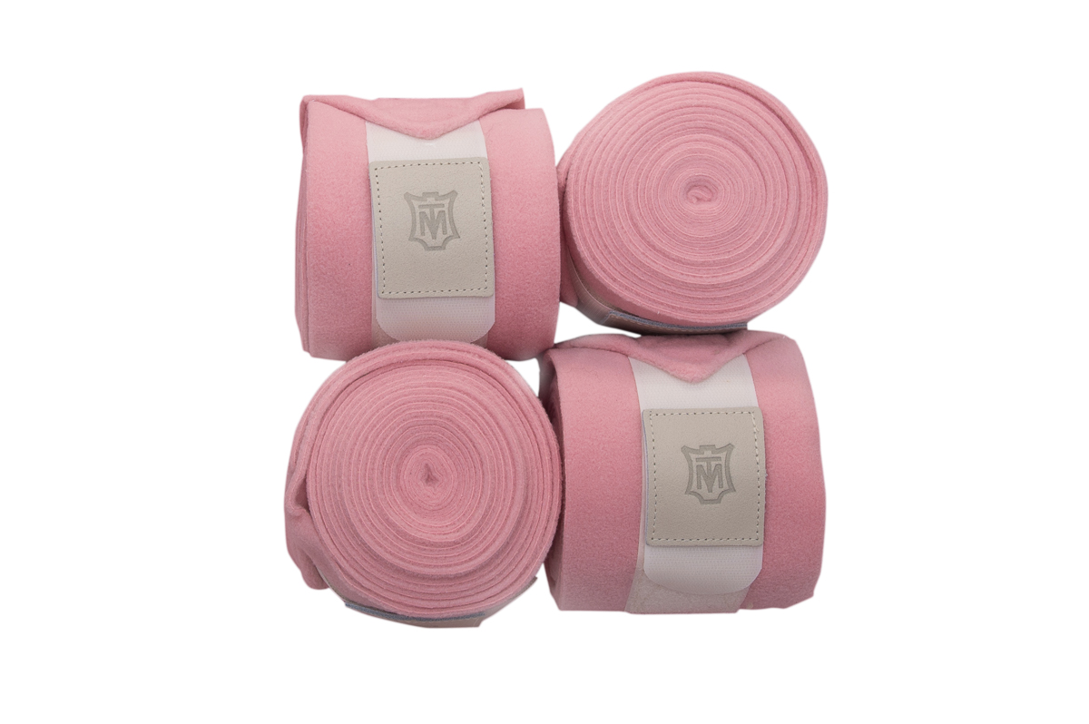 Mattes Bandagen Fleece blush pink 