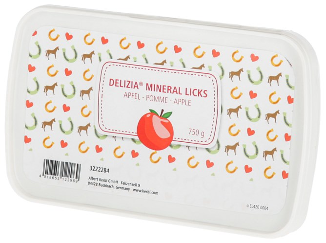 Delizia Mineral Licks Apfel 750g