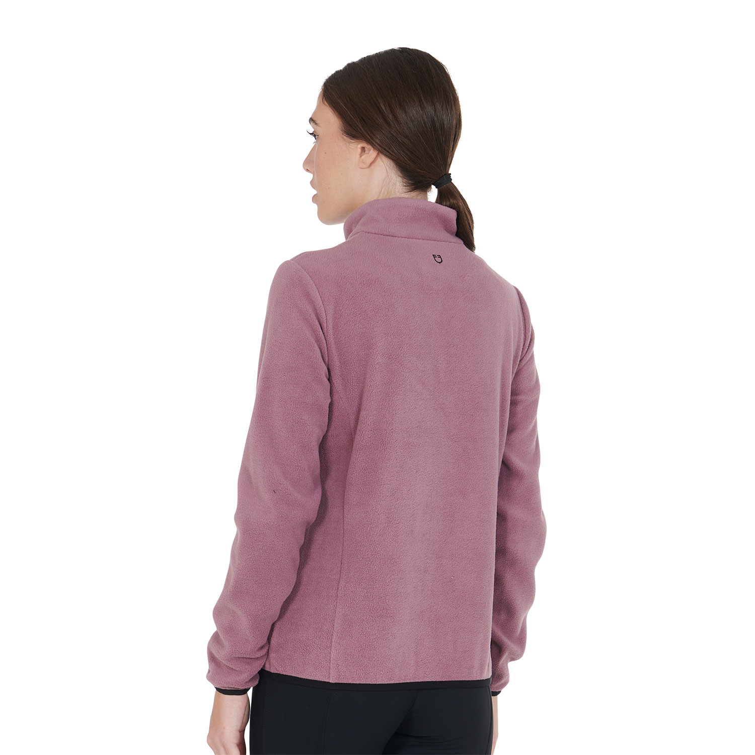 Equestro Fleece-Sweater mit Zip