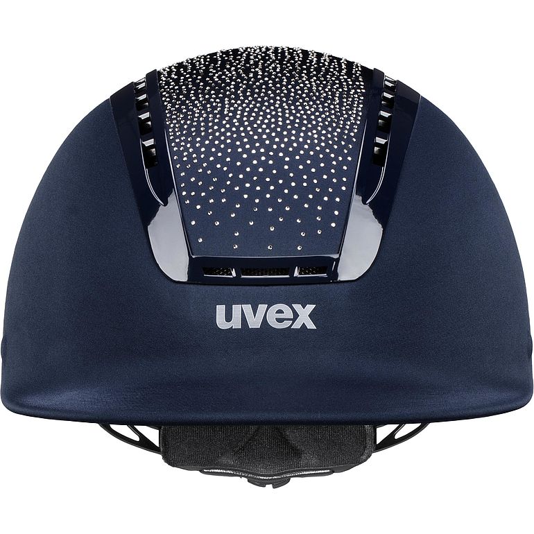 Uvex Suxxeed Flash navy-crystal Premium Reithelm