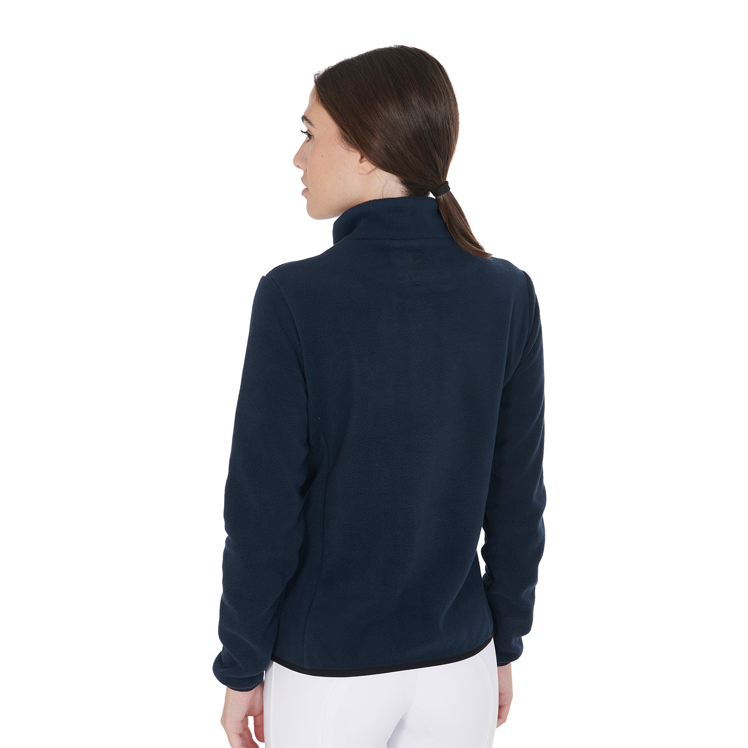 Equestro Fleece-Sweater mit Zip