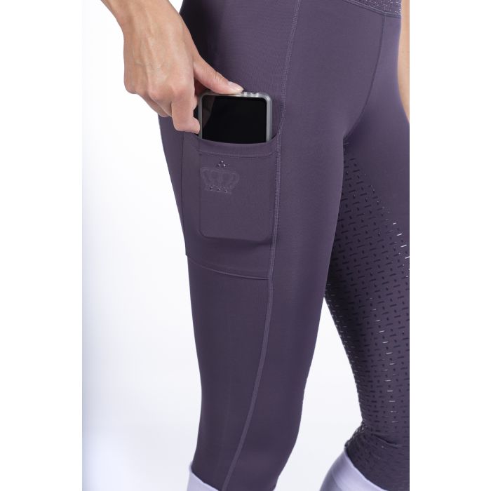 Reitleggings Lavender Bay, Silikon Vollbesatz