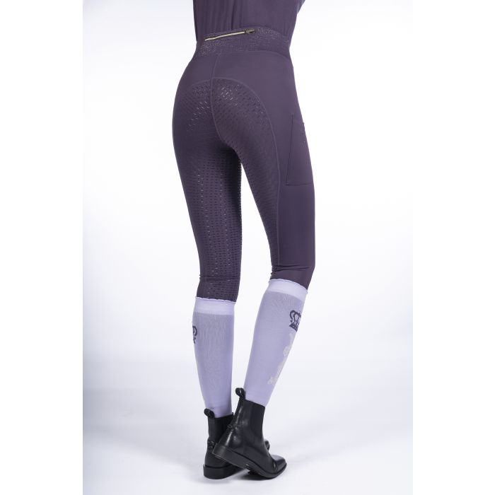 Reitleggings Lavender Bay, Silikon Vollbesatz