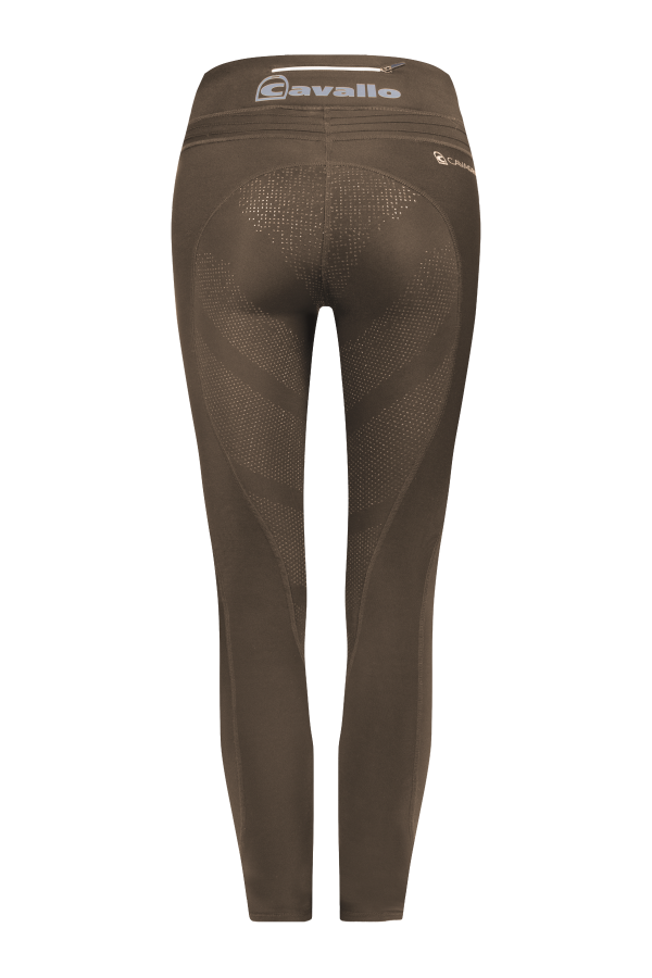 Winter-Reitleggings Damen Lin Grip Cavallo