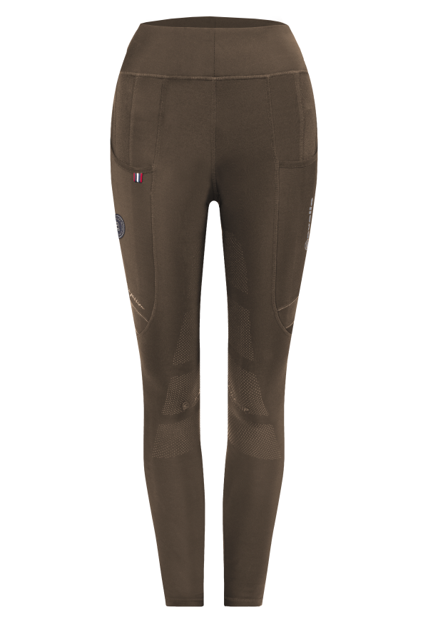 Winter-Reitleggings Damen Lin Grip Cavallo