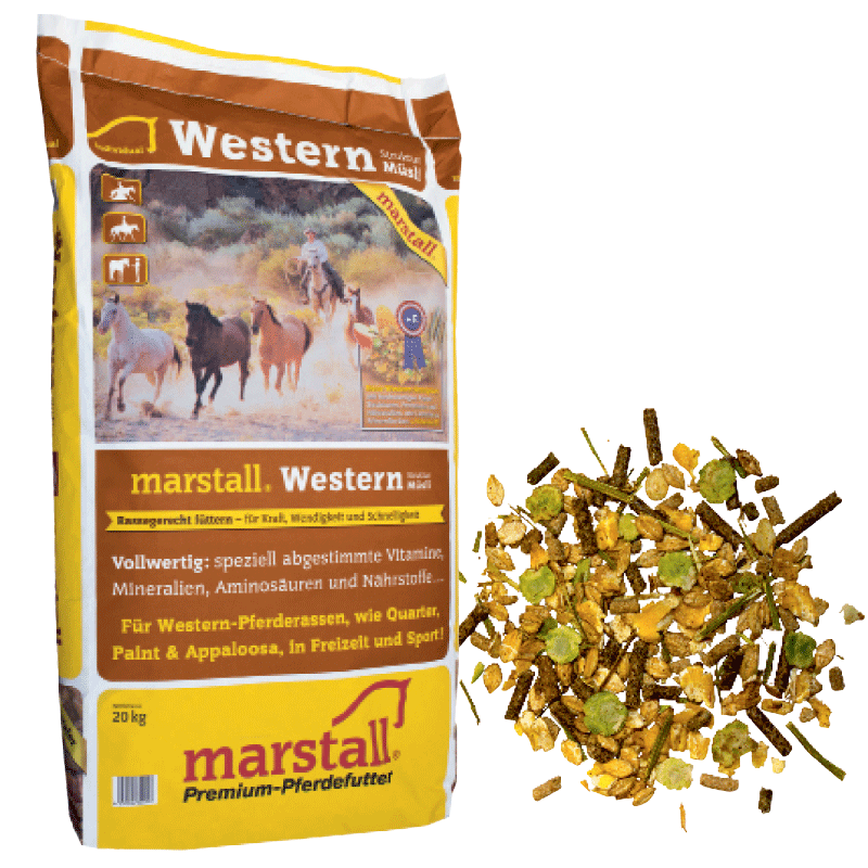 Marstall Western Struktur-Müsli 20kg