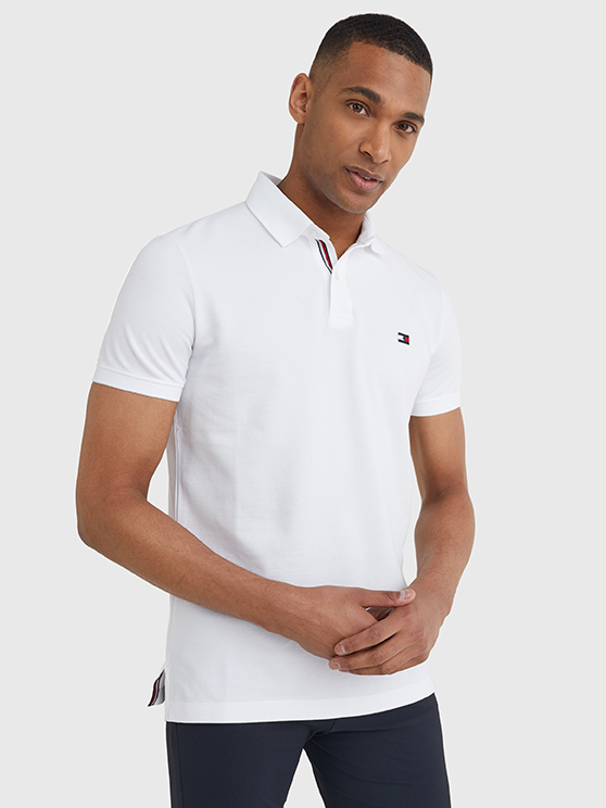 Herren Polo Style optic white