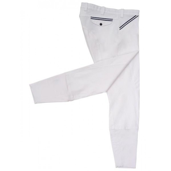 Reithose Herren Felix Full Grip white