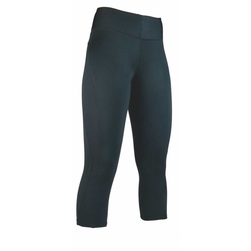 Reitleggings Damen Capri Mesh-Style HKM