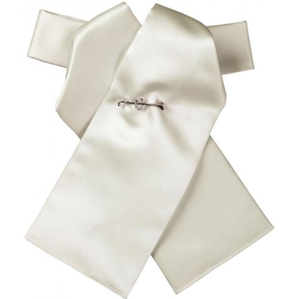 Plastron Satin