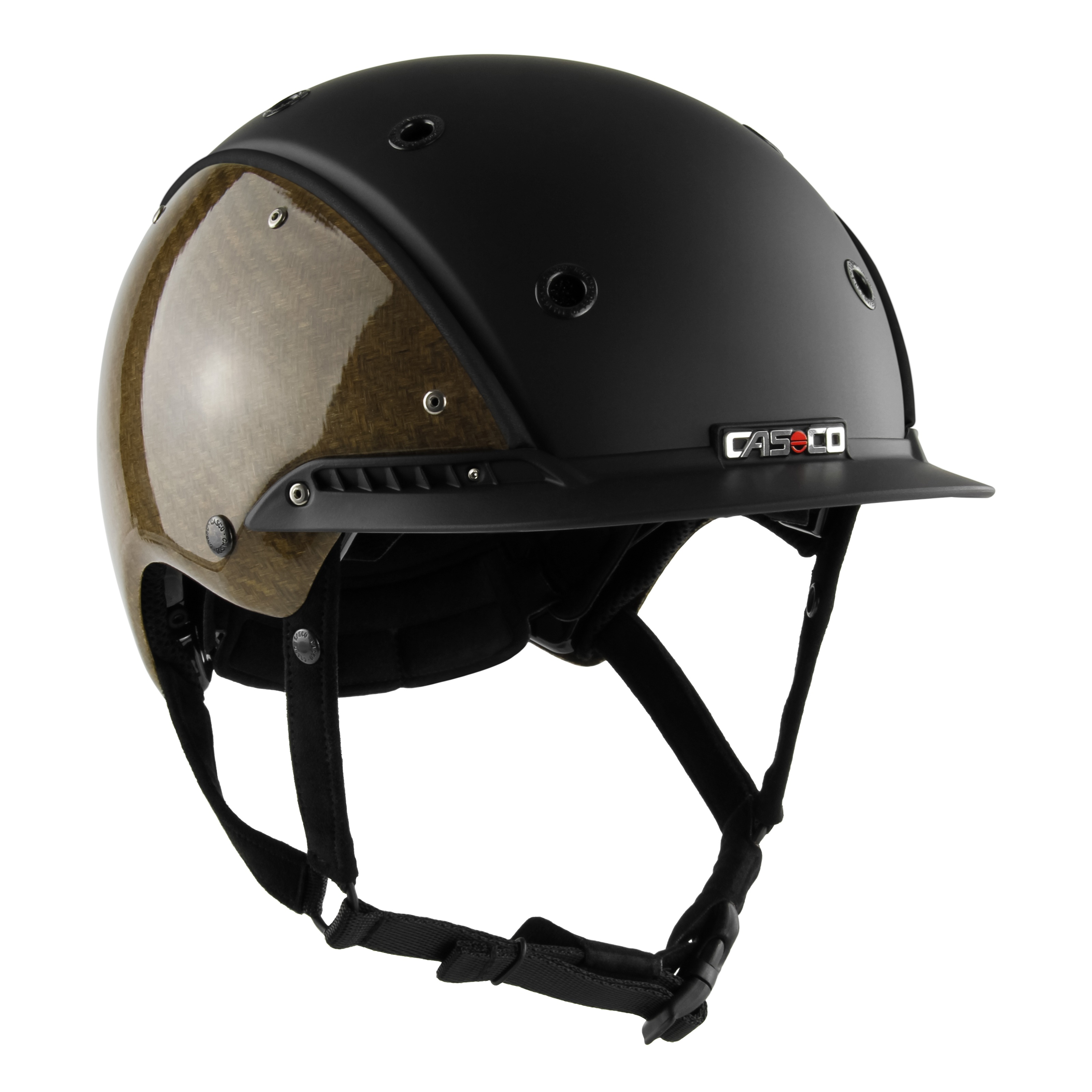 Casco Champ-3 Flachsfaser schwarz